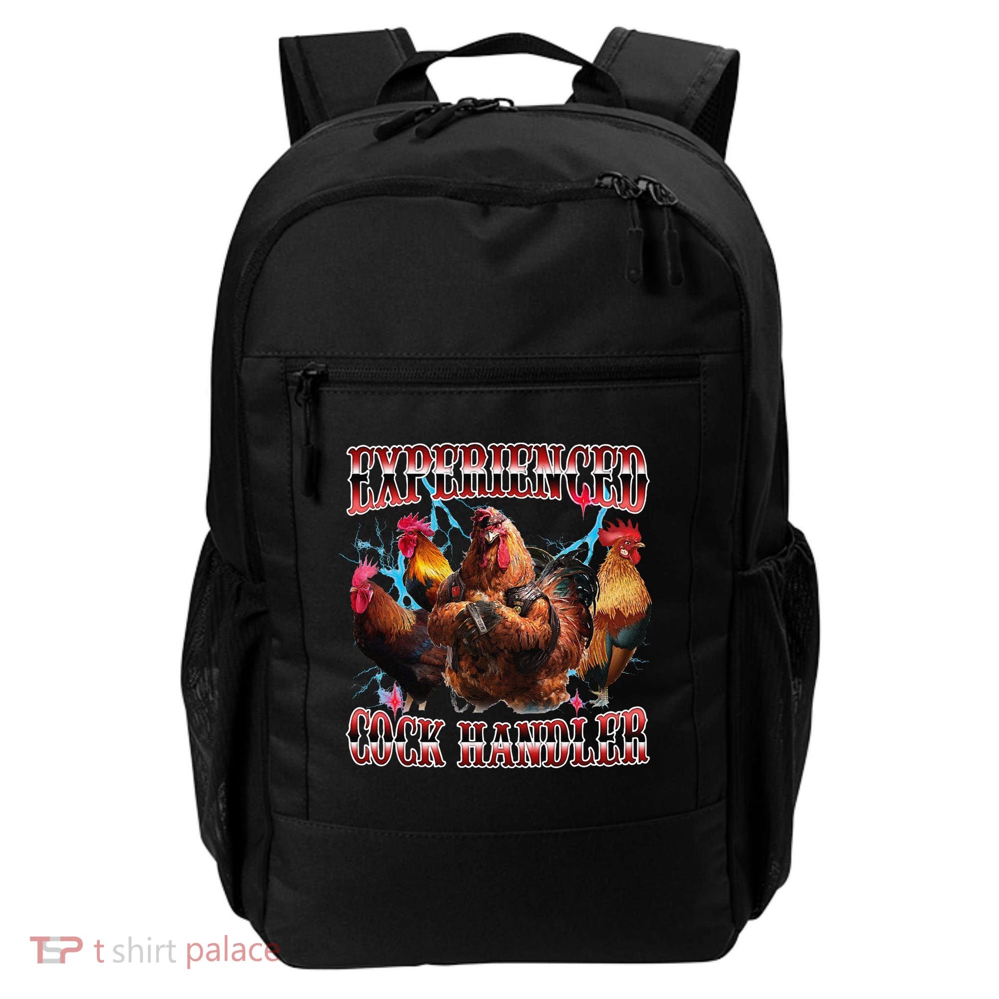 Funny Sayings For Adult Experienced Cock Handler Meme Dank Backpack