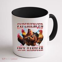 Funny Sayings For Adult Experienced Cock Handler Meme Dank Coffee Mug thumb 1