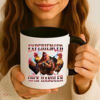 Funny Sayings For Adult Experienced Cock Handler Meme Dank Coffee Mug thumb 3