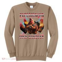 Funny Sayings For Adult Experienced Cock Handler Meme Dank Sweatshirt thumb 0