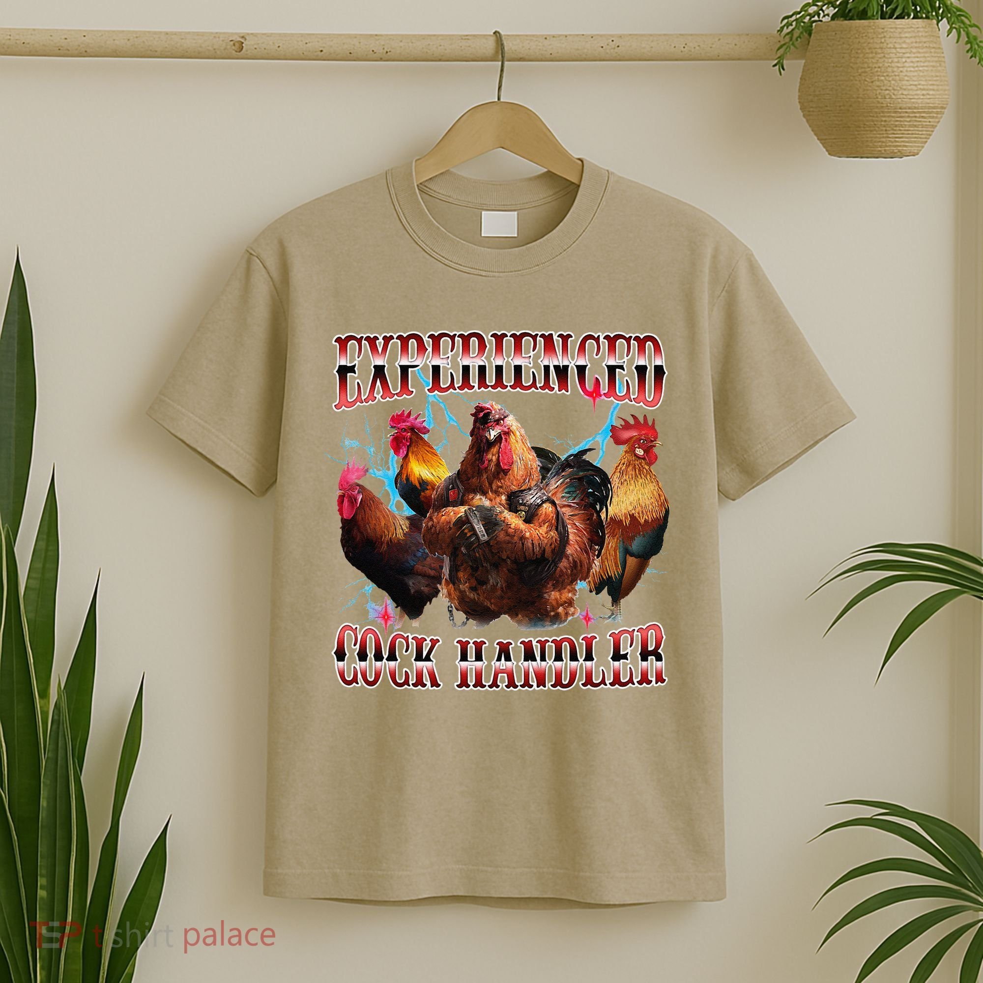 Funny Sayings For Adult Experienced Cock Handler Meme Dank T-Shirt