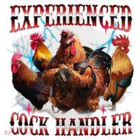 Funny Sayings For Adult Experienced Cock Handler Meme Dank Ceramic Ornament thumb 2