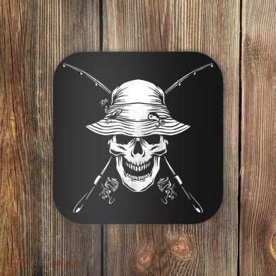 Fishing Skull Coaster