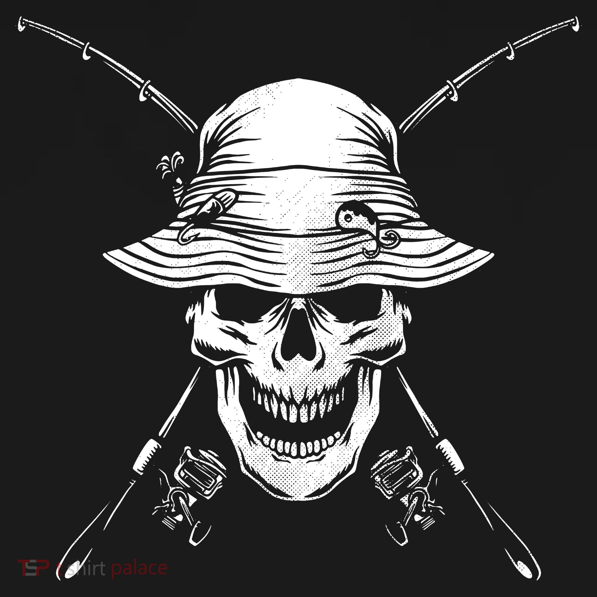 Fishing Skull Pajama Set