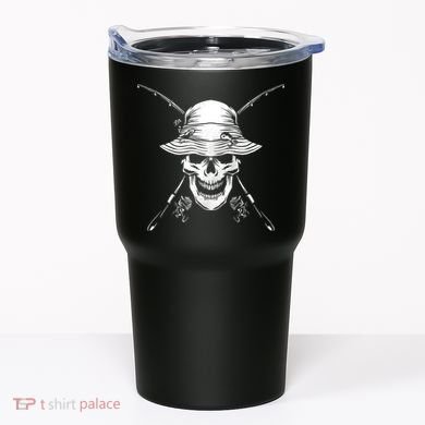 Fishing Skull Tumbler
