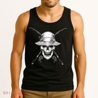 Fishing Skull Tank Top thumb 3