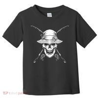Fishing Skull Toddler T-Shirt thumb 0