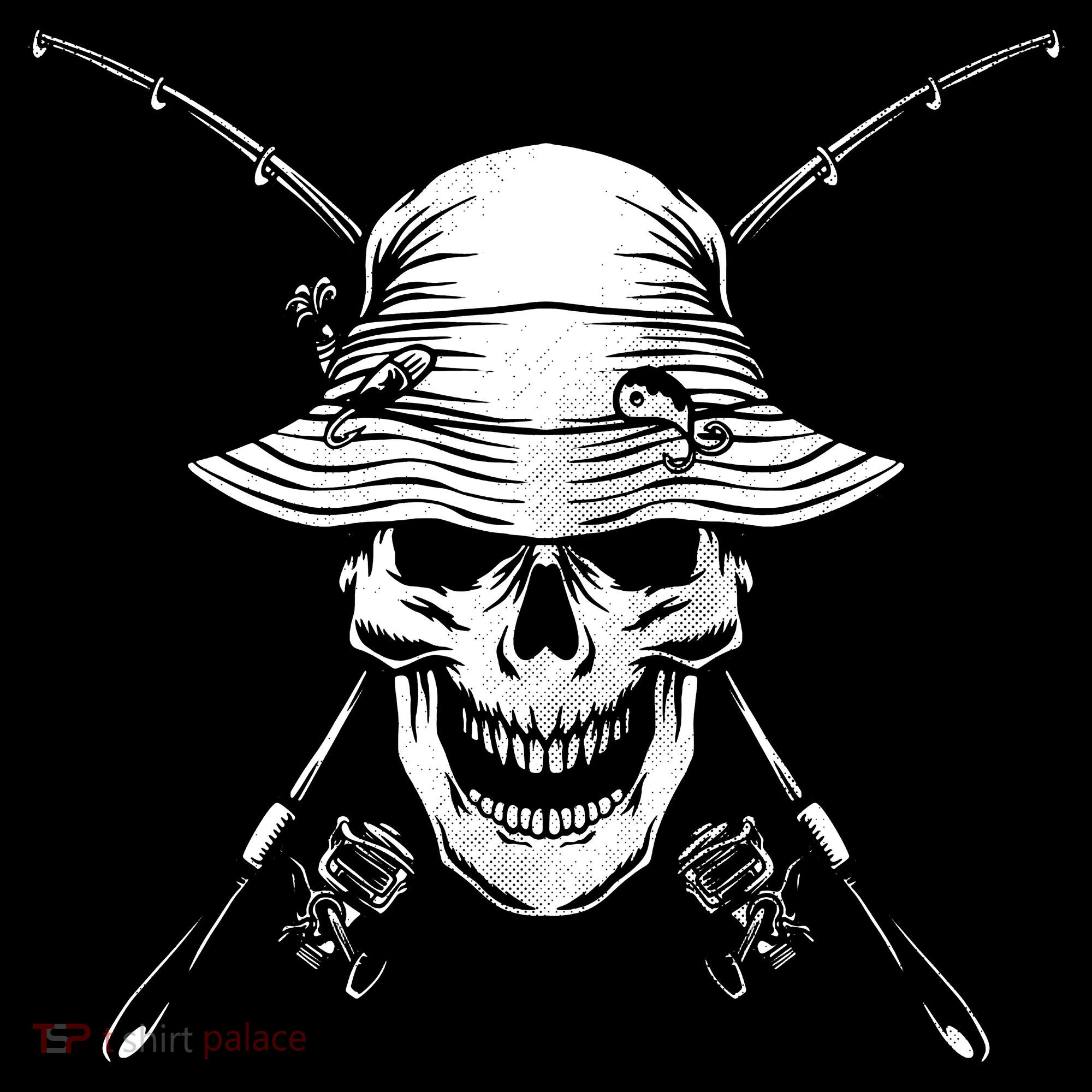 Fishing Skull Visor