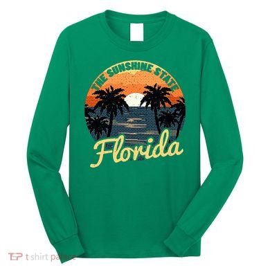 Florida Sunset Long Sleeve Shirt