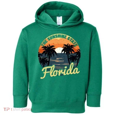 Florida Sunset Toddler Hoodie