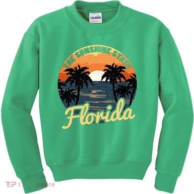 Florida Sunset Kids Sweatshirt