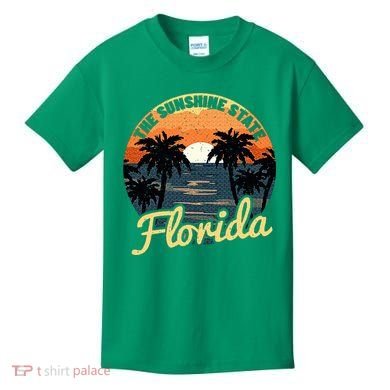 Florida Sunset Kids T-Shirt