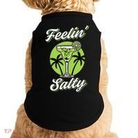 Feeling Salty Funny Cinco De Mayo Margarita Mexican Doggie Tank thumb 0