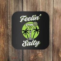 Feeling Salty Funny Cinco De Mayo Margarita Mexican Coaster thumb 0