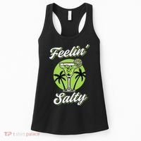 Feeling Salty Funny Cinco De Mayo Margarita Mexican Women's Tank Top thumb 0