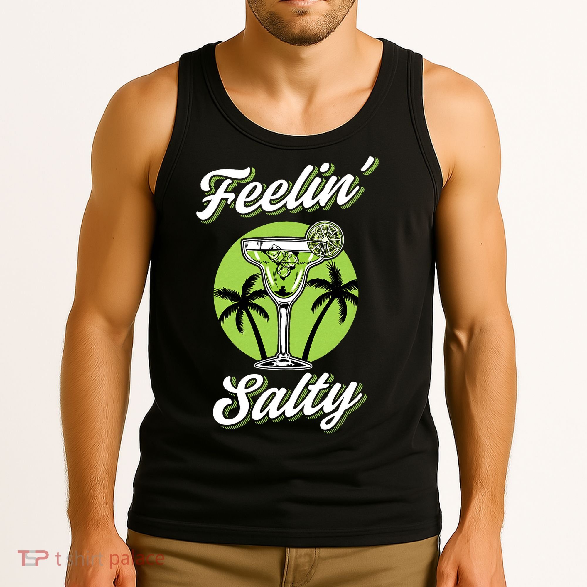 Feeling Salty Funny Cinco De Mayo Margarita Mexican Tank Top