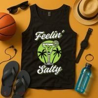 Feeling Salty Funny Cinco De Mayo Margarita Mexican Tank Top thumb 4