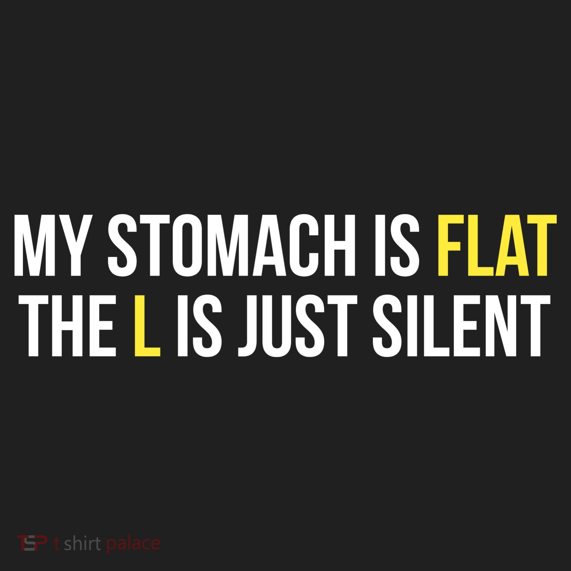 Flat Stomach Funny Saying Hat