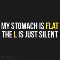 Flat Stomach Funny Saying Kids Sweatshirt thumb 2