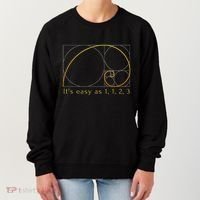 Fibonacci Spiral Fibonacci Sequence Fibonacci Golden Ratio Women's Sweatshirt thumb 0