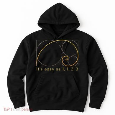 Fibonacci Spiral Fibonacci Sequence Fibonacci Golden Ratio Hoodie