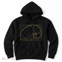 Fibonacci Spiral Fibonacci Sequence Fibonacci Golden Ratio Hoodie thumb 0