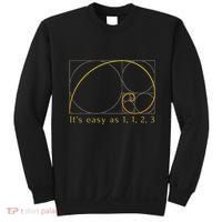 Fibonacci Spiral Fibonacci Sequence Fibonacci Golden Ratio Sweatshirt thumb 0