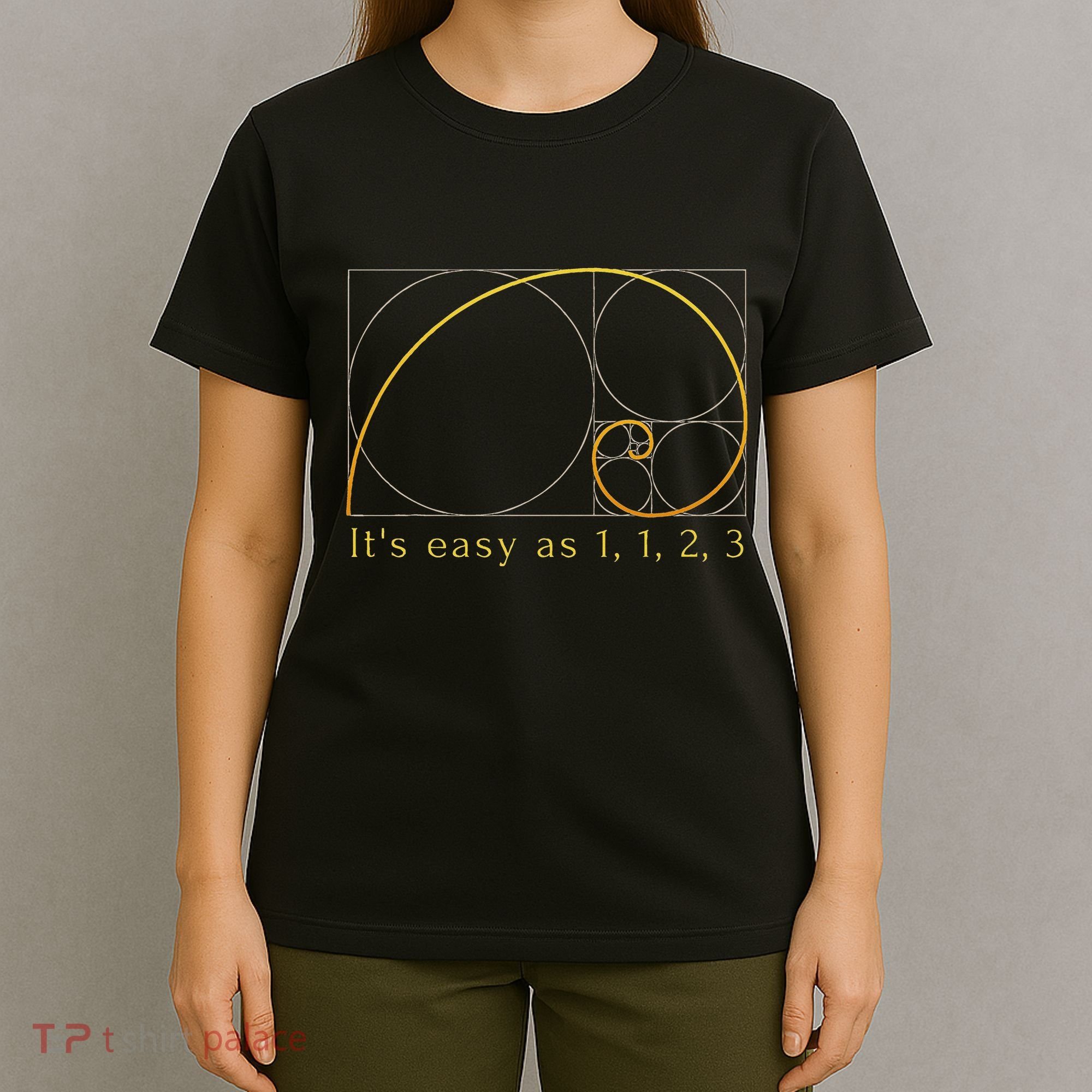 Fibonacci Spiral Fibonacci Sequence Fibonacci Golden Ratio T-Shirt