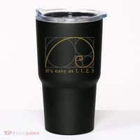 Fibonacci Spiral Fibonacci Sequence Fibonacci Golden Ratio Tumbler thumb 0