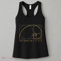 Fibonacci Spiral Fibonacci Sequence Fibonacci Golden Ratio Women's Tank Top thumb 3