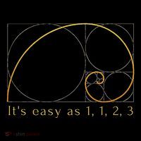 Fibonacci Spiral Fibonacci Sequence Fibonacci Golden Ratio Baby Bodysuit thumb 2