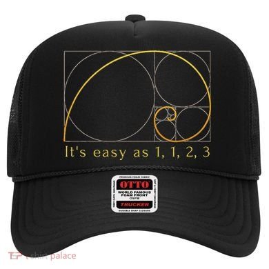 Fibonacci Spiral Fibonacci Sequence Fibonacci Golden Ratio Hat