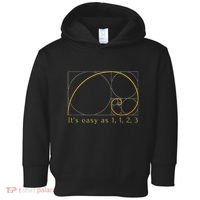 Fibonacci Spiral Fibonacci Sequence Fibonacci Golden Ratio Toddler Hoodie thumb 0