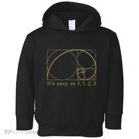 Fibonacci Spiral Fibonacci Sequence Fibonacci Golden Ratio Toddler Hoodie thumb 0