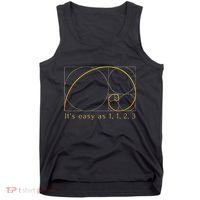Fibonacci Spiral Fibonacci Sequence Fibonacci Golden Ratio Tank Top thumb 0