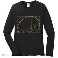 Fibonacci Spiral Fibonacci Sequence Fibonacci Golden Ratio Women's Long Sleeve Shirt thumb 0