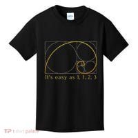 Fibonacci Spiral Fibonacci Sequence Fibonacci Golden Ratio Kids T-Shirt thumb 0