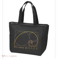 Fibonacci Spiral Fibonacci Sequence Fibonacci Golden Ratio Tote Bag thumb 3