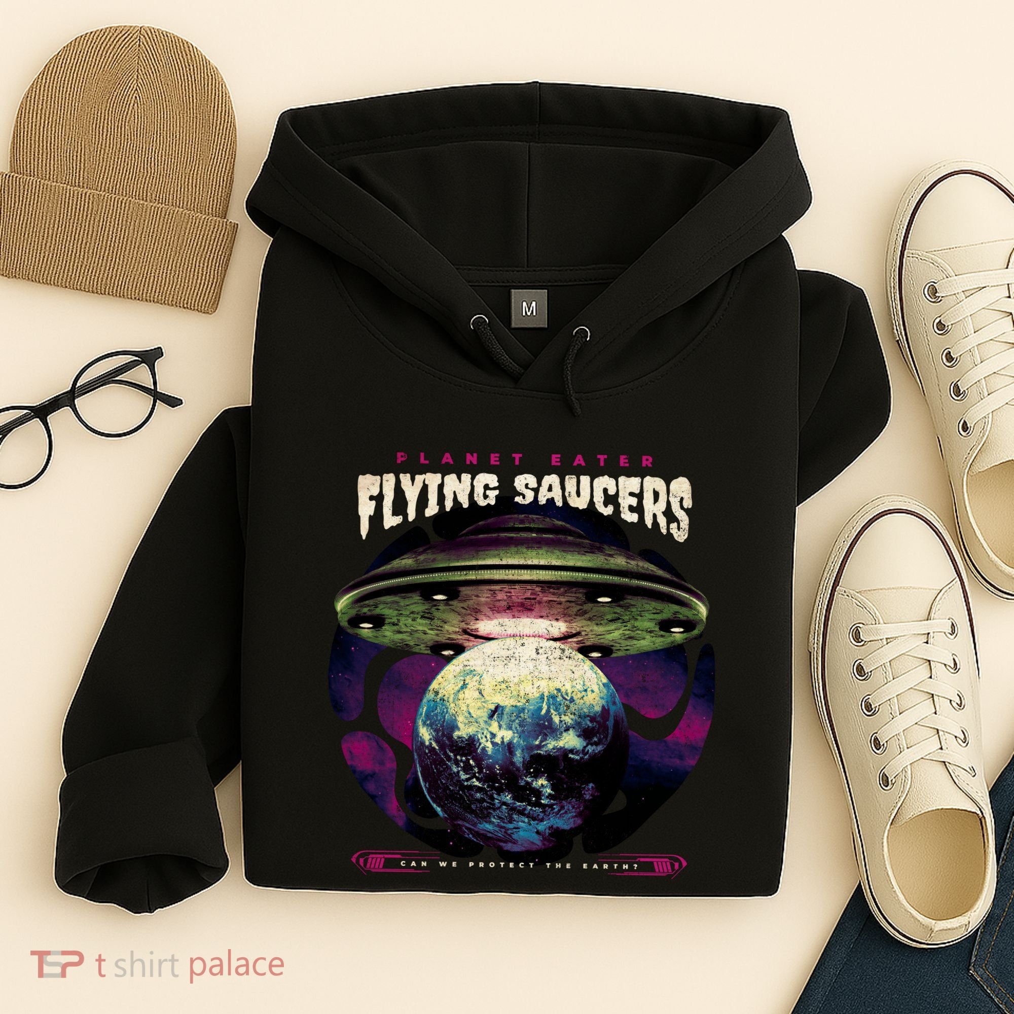 Flying Saucers Hoodie