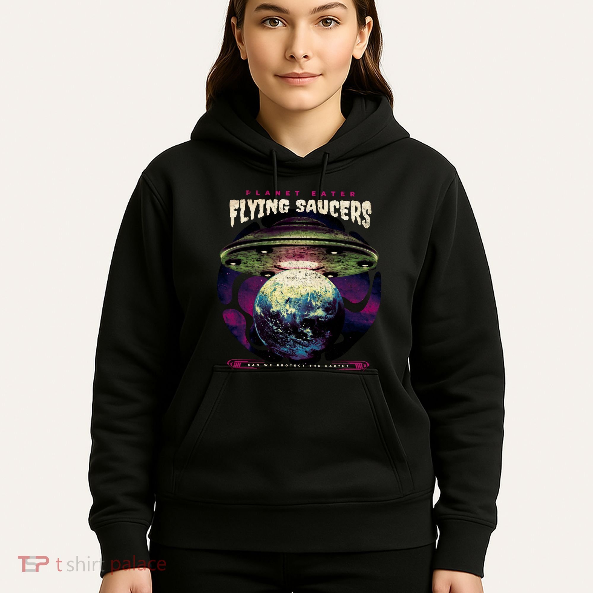 Flying Saucers Hoodie