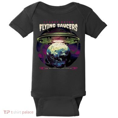 Flying Saucers Baby Bodysuit
