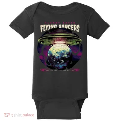 Flying Saucers Baby Bodysuit