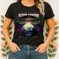 Flying Saucers Women's T-Shirt thumb 2