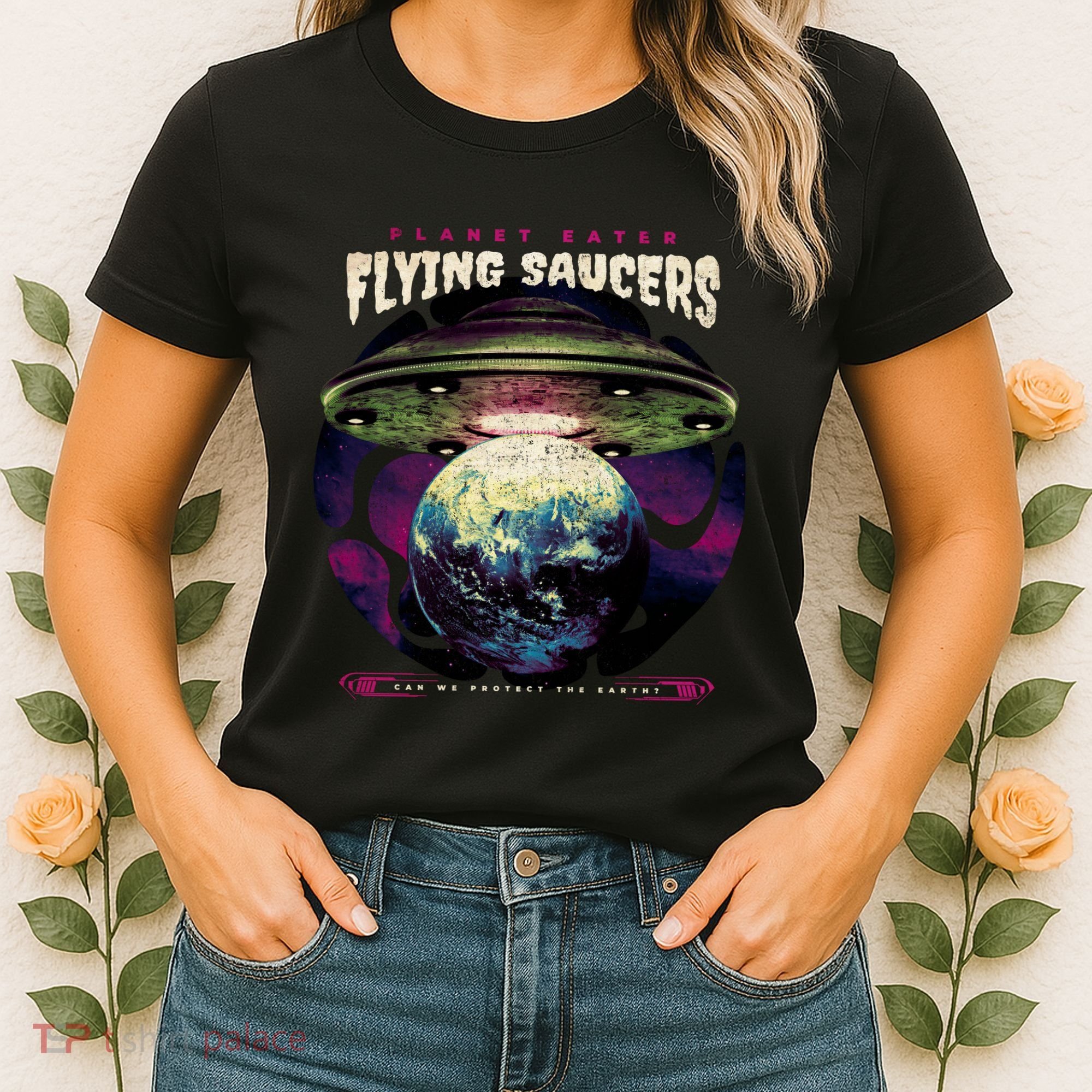 Flying Saucers Women's T-Shirt