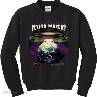 Flying Saucers Kids Sweatshirt
