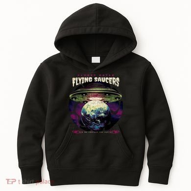 Flying Saucers Kids Hoodie