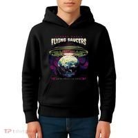 Flying Saucers Kids Hoodie thumb 4