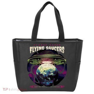 Flying Saucers Tote Bag