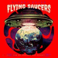 Flying Saucers Santa Hat thumb 1