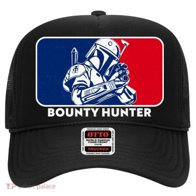 Funny Sci Fi Bounty Hunter Sports Logo Hat